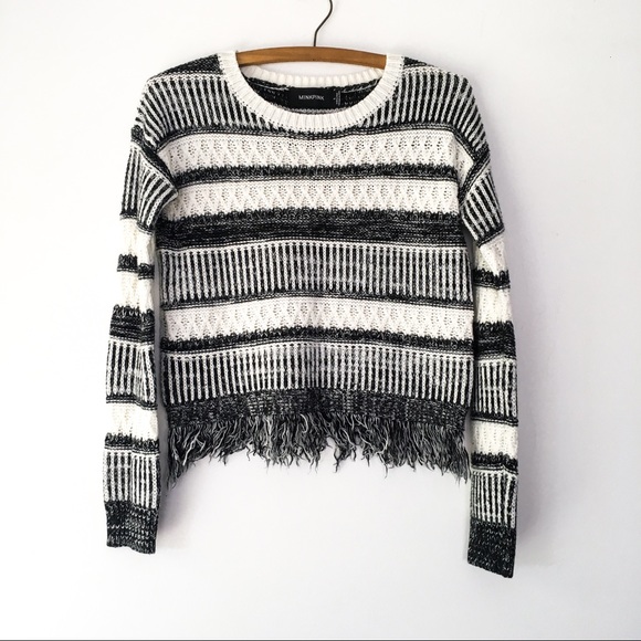 MINKPINK Fringe Knit Sweater - Picture 2 of 6